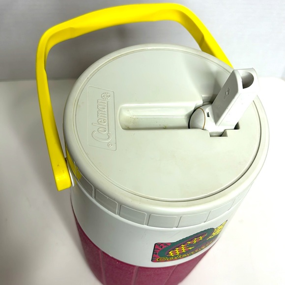Coleman | 90’s Pink Retro Design Water Mug | Travel Carry Bottle | Handled Cup - Picture 8 of 11